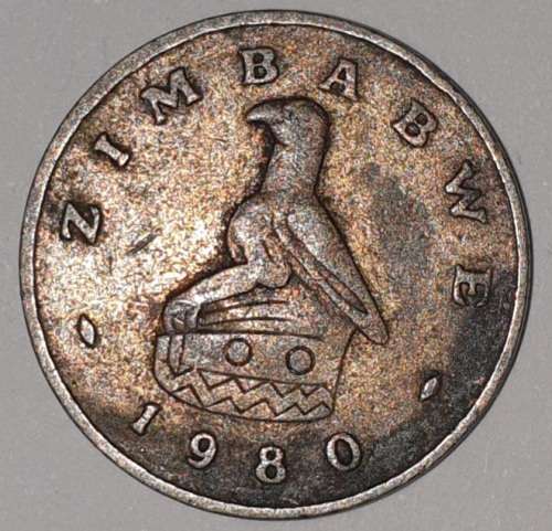 1980 - 5 CENT COIN - ZIMBABWE - (Copper-Nickel)